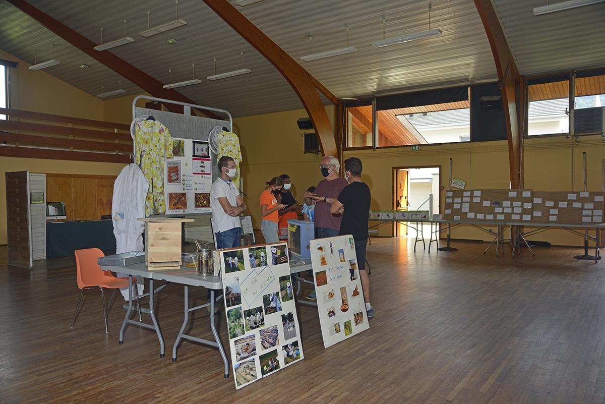 Le stand de l'apiculture