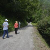 Départ en prospection - Pont du Veyton - Allevard (38)
