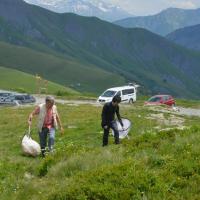 Fauchage : la relève des générations ! Gérard COLLOMB et Guillaume GISSINGER