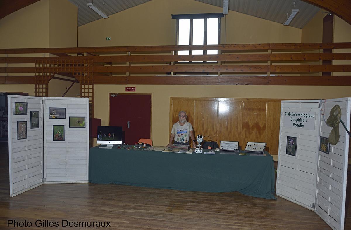 Francois BLACHE derrière le stand